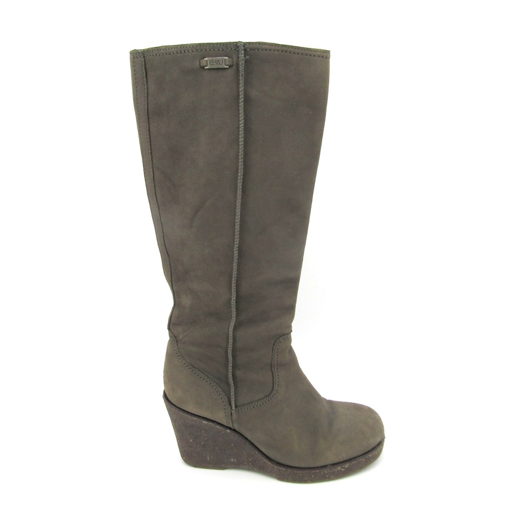 EMU Australia Boots Womens Size 7 100% Premium sheep Skin Wedge Knee High